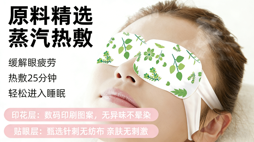 重慶此森有艾蒸汽眼罩貼牌代工 誠信經(jīng)營 廣州三森健康產(chǎn)業(yè)科技供應(yīng)