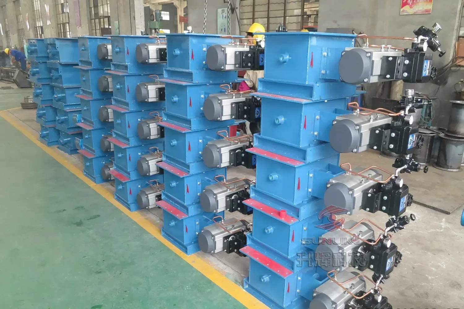Powder Material Valves