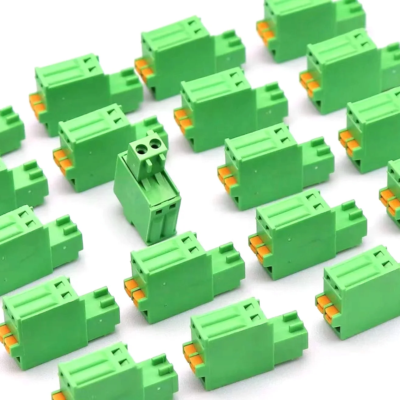 Female Blocks Ultra-Fine Pitch 2-Pin Female Pluggable Terminal Blocks | YZTECH