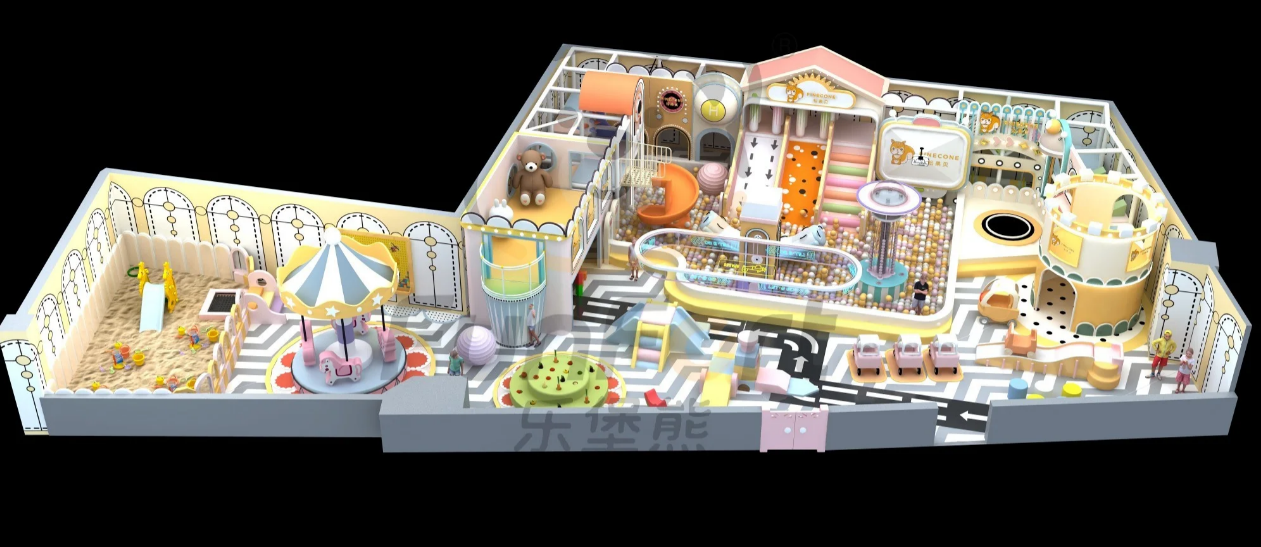 Dreamy fairy tale theme amusement equipment