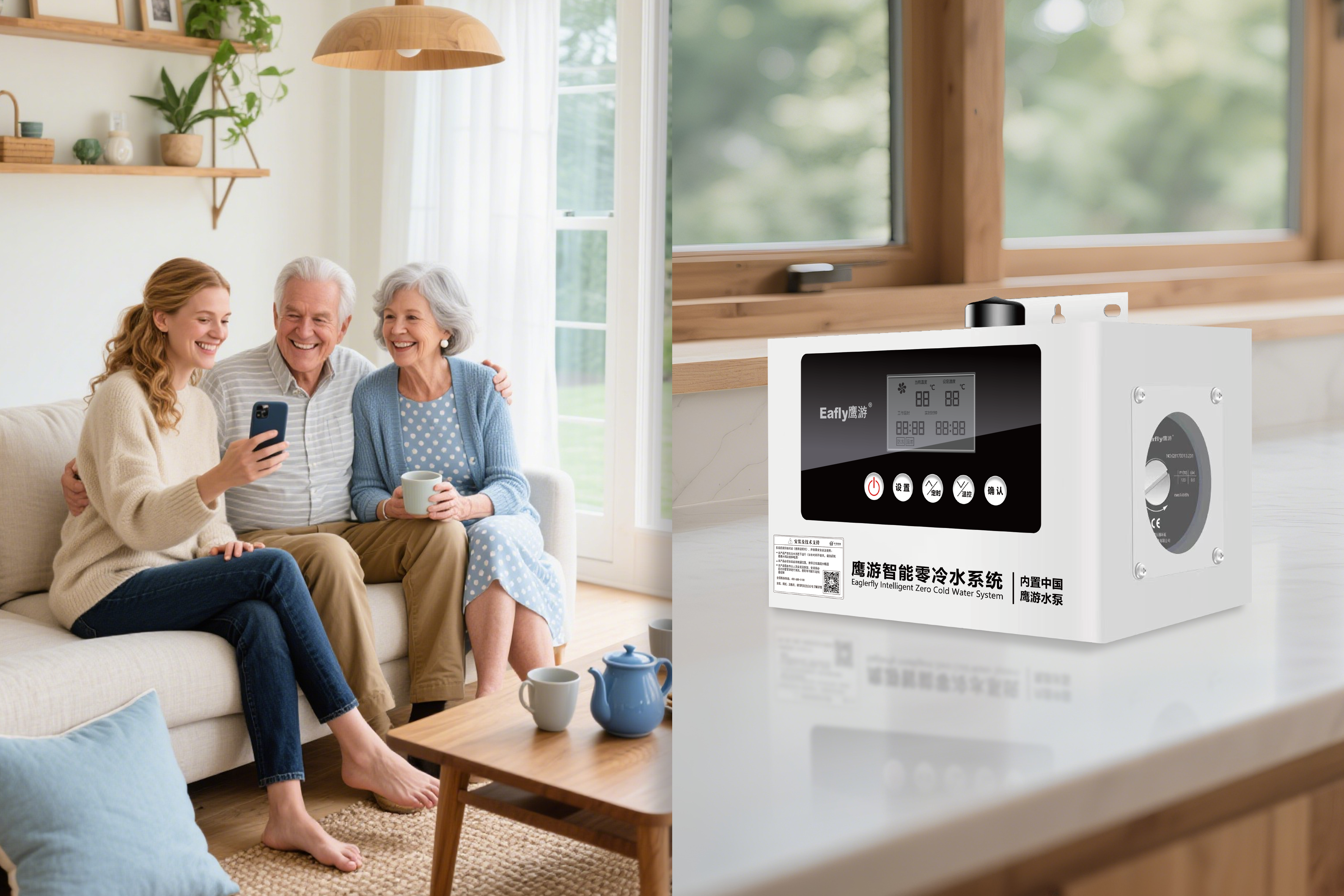 千貝鷹游回水器