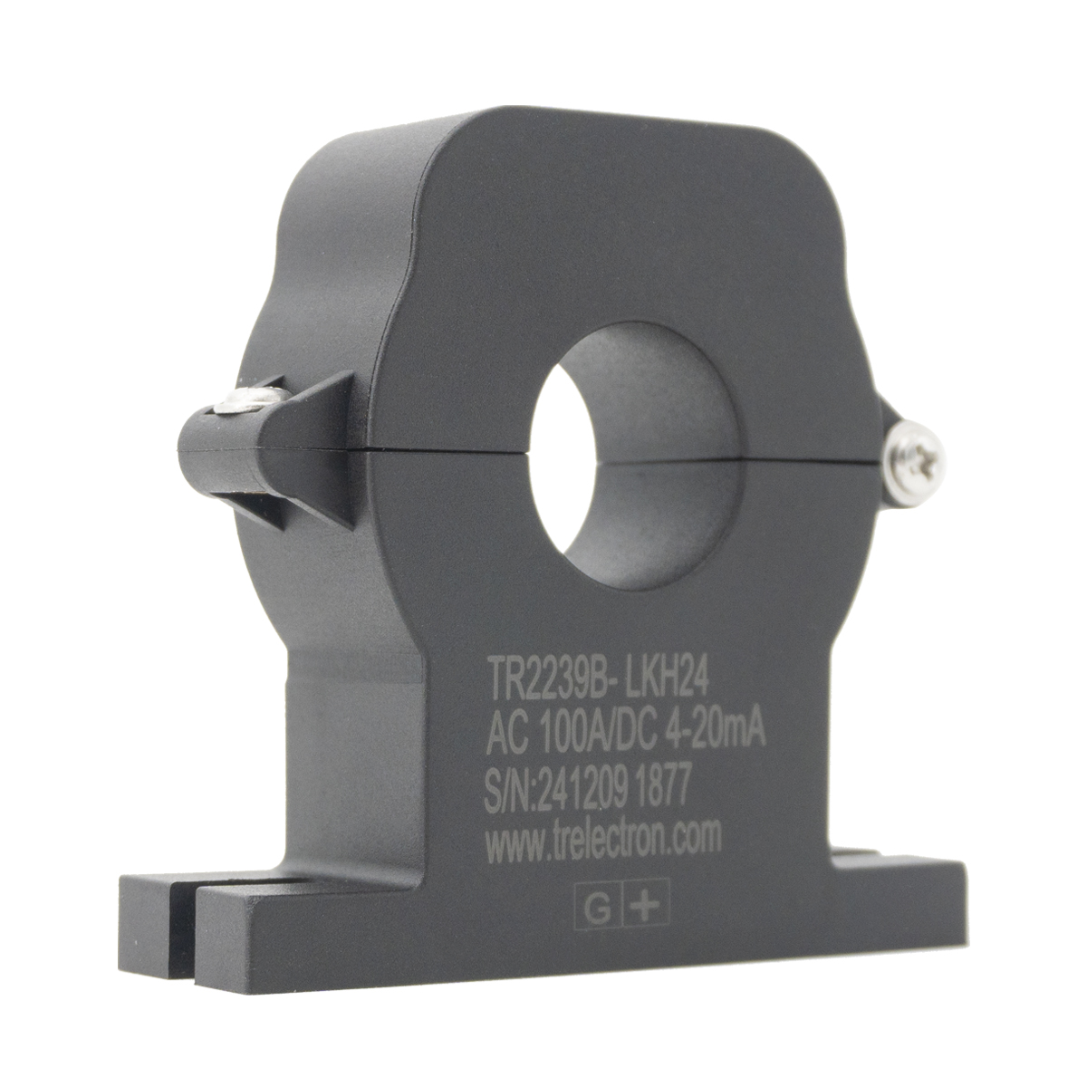 Split-core Hall Effect Current Sensor Two-wire Output Hole Diameter ...