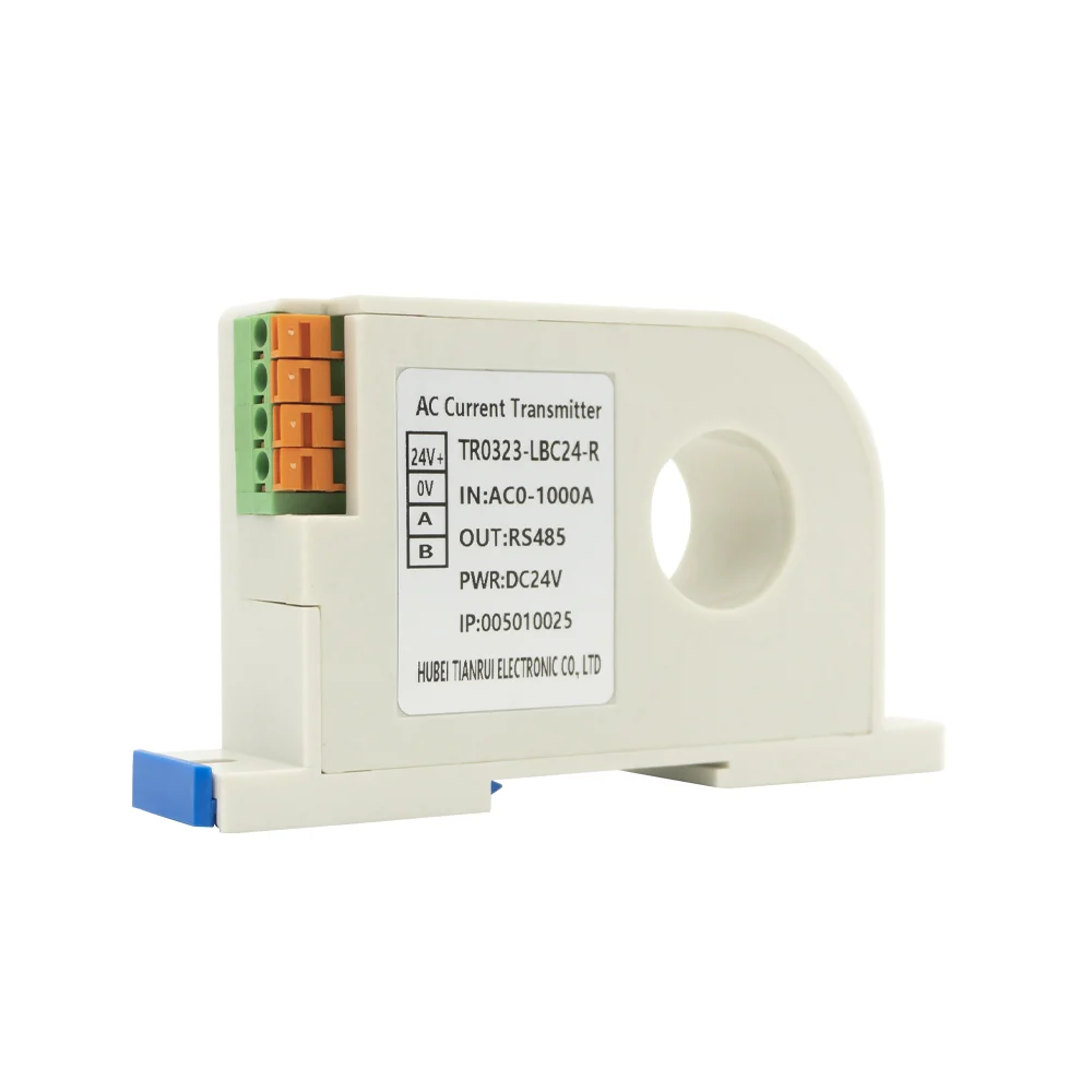 AC Current Transducer Input 0-1000A AC Output 0-5V, 4-20mA, 0-20mA ...
