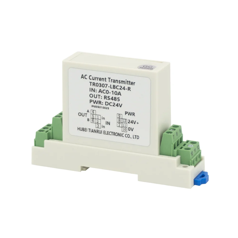 AC Current Transducer Input 0 ~ 500A AC Output 0 ~ 5V, 0 ~ 10V, 4 ...