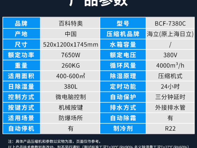 PLC控制防爆除湿机除湿效果好