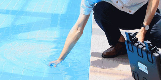 青海泳池水質檢測上門需要準備什么 廣州泳貓科技供應