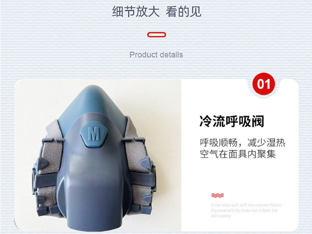 甘肅推薦HF63雙濾盒半面罩