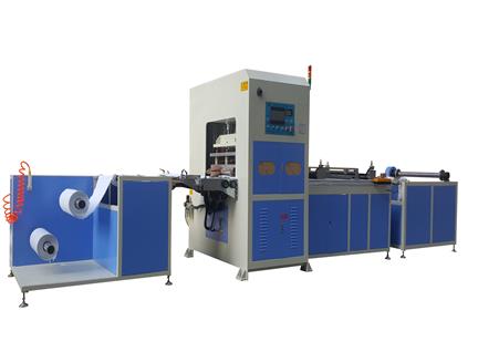 全自動(dòng)電熱膜封套高頻熱合機