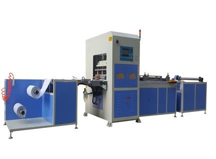 全自動(dòng)電熱膜封套高頻熱合機