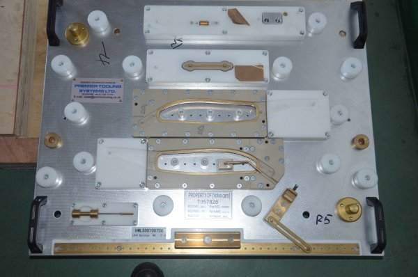 座椅腰托气袋高周波热合模具