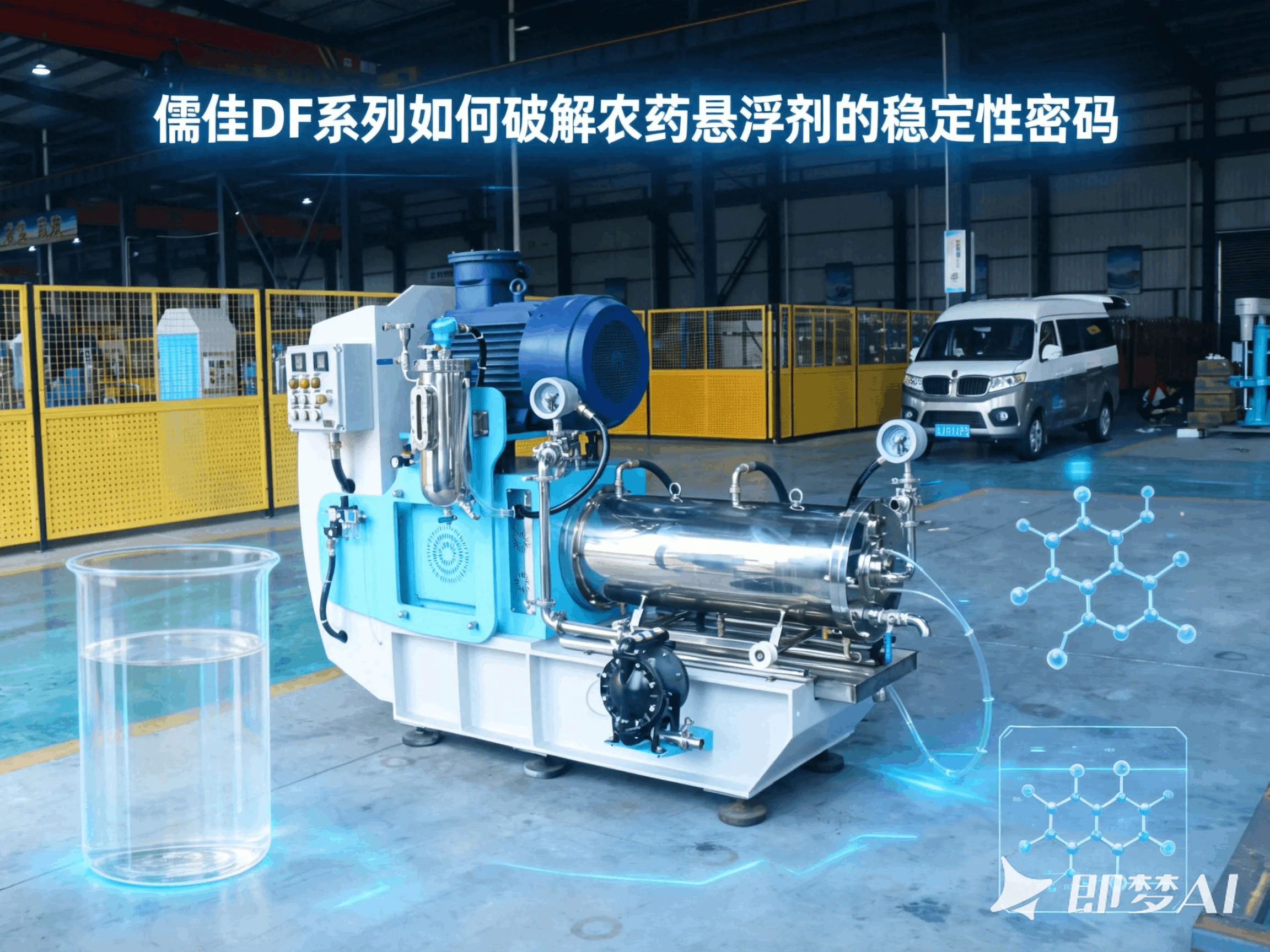 從“磨得細(xì)”到“穩(wěn)得住”：儒佳DF系列如何解開(kāi)懸浮劑的穩(wěn)定性密碼