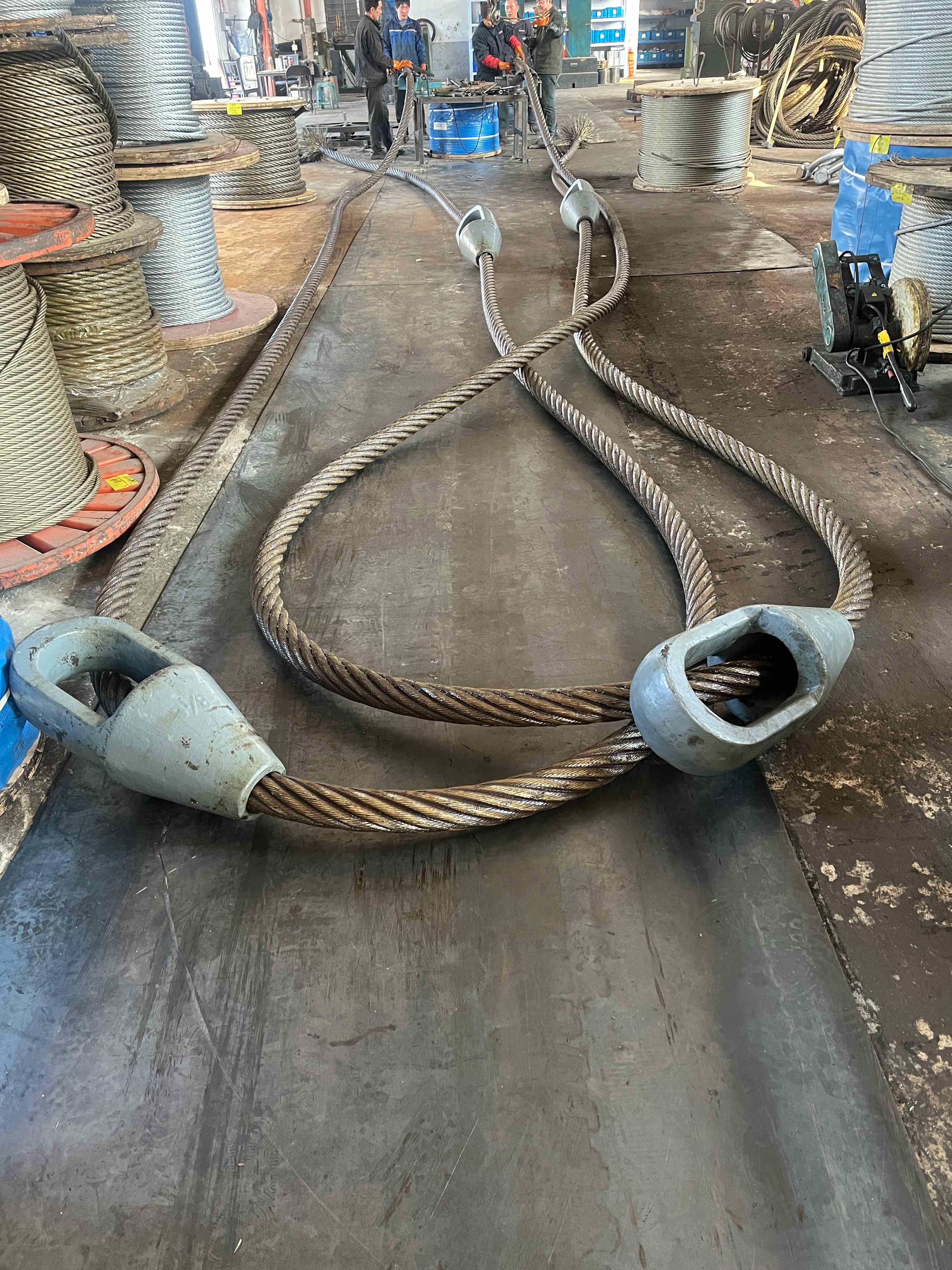 创新工艺铸就品质——AG贵宾会·(中国)集团沉磅推出8x55-82mm*100m关式索节钢丝绳