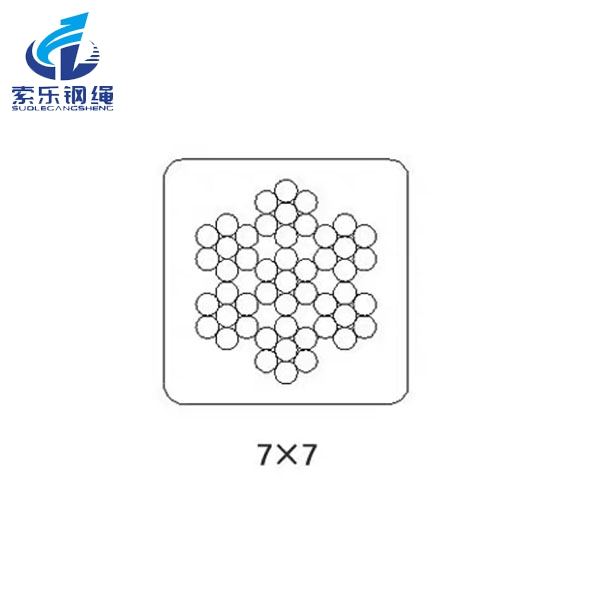 不銹鋼鋼絲繩7*7