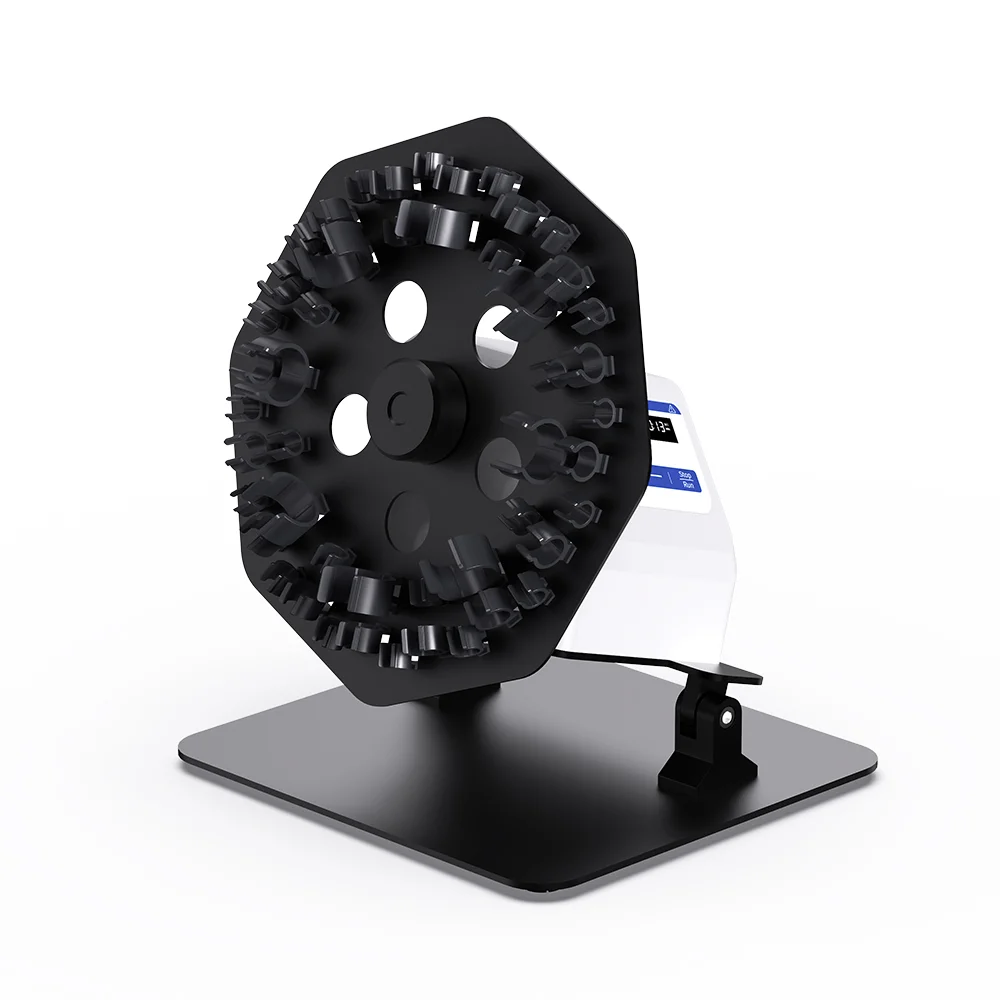 Lab Instrument Low Speed LCD Display Rotary Vortex Mixer Disc/Long Axis ...