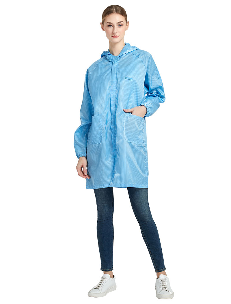 連帽大褂長(zhǎng)袖防靜電服