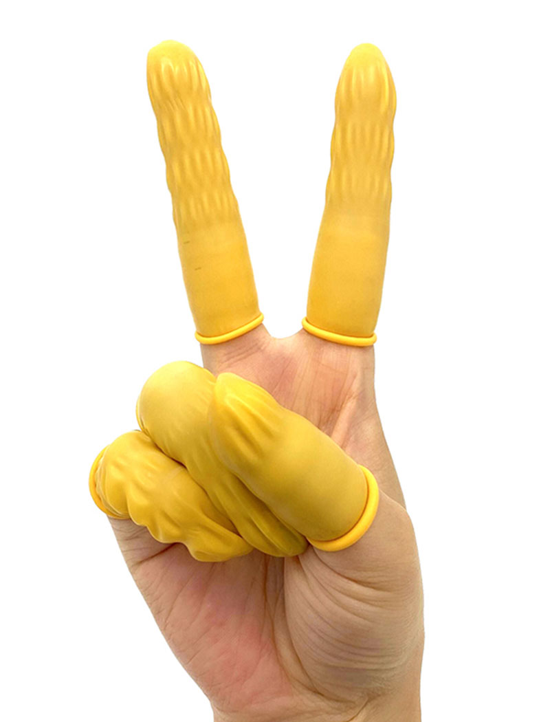 乳膠指套防滑透明