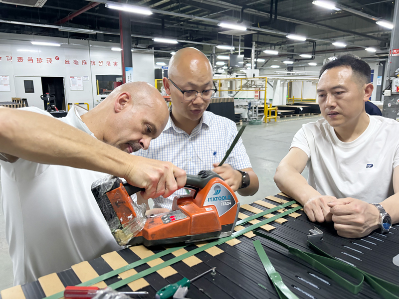 擎煋包裝聯合 ITATOOLS：太陽能光伏板領域實地賦能客戶高效包裝