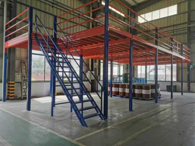 肇庆机械厂阁楼平台货架食品厂防锈定制,阁楼平台货架