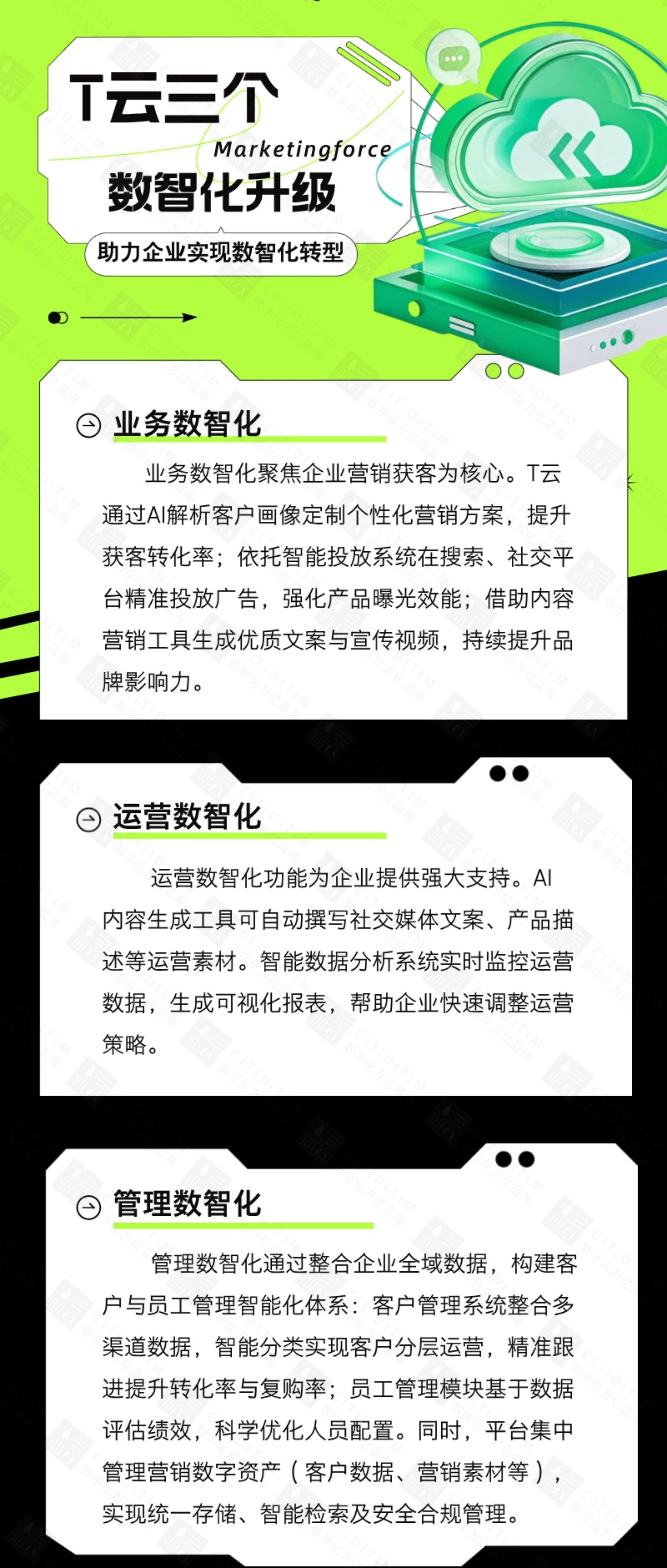 T 云助力三個數智化升級 強化線上獲客能力