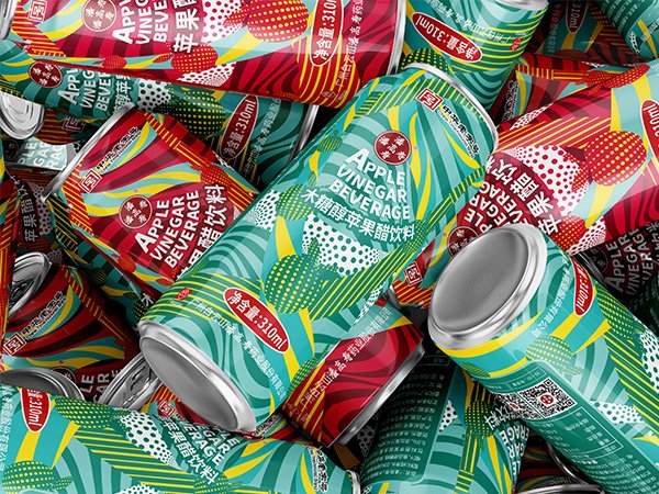 潘高壽蘋果醋 I 包裝系列
