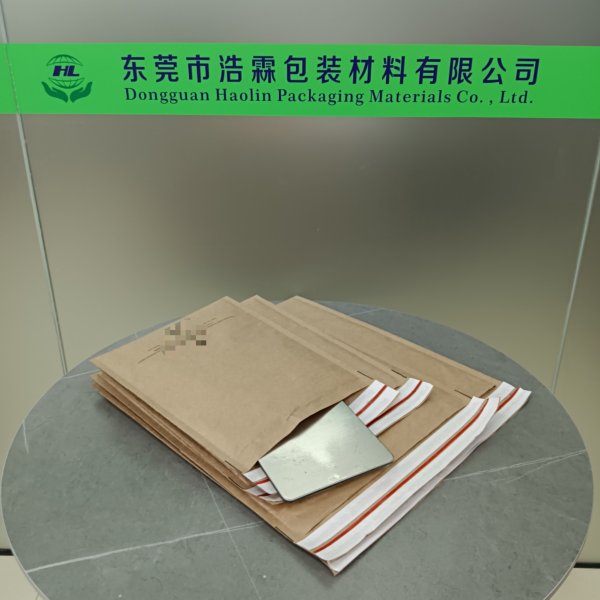 雙膠條帶易撕條蜂窩紙袋定制款