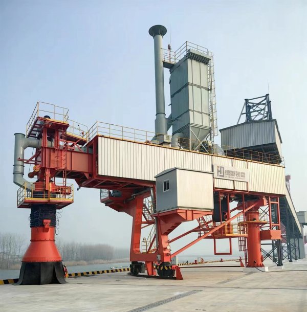 （600t/h糧食用）圓弧軌道式裝船機(jī)