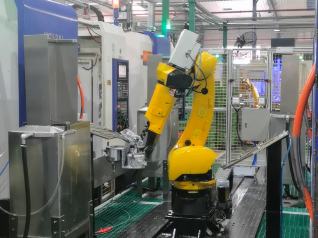 肇庆工业全自动搬运与上下料机器人工作站供应商,全自动搬运与上下料机器人工作站