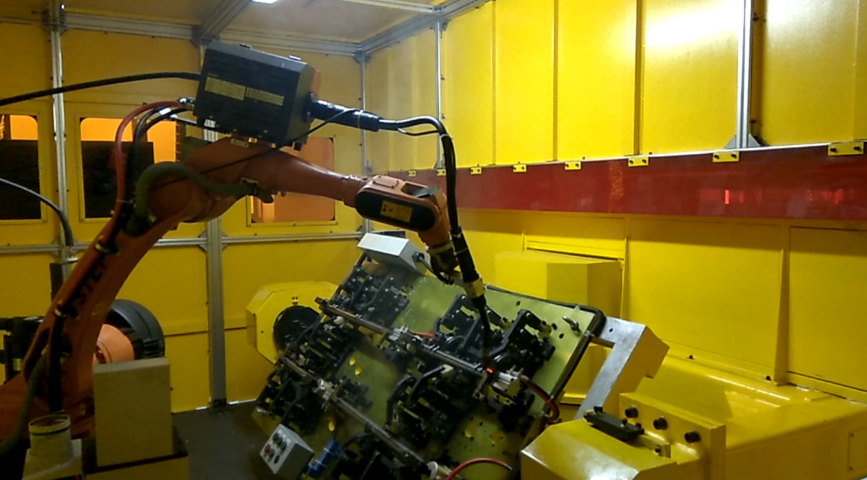 廣東一體化全自動焊接機器人工作站設備價錢 廣東利迅達機器人系統(tǒng)股份供應