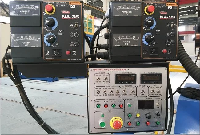 H-Beam Assembling, Welding and Straightening Integral Machine show H-Beam Assembling, Welding and Straightening Integral Machine show