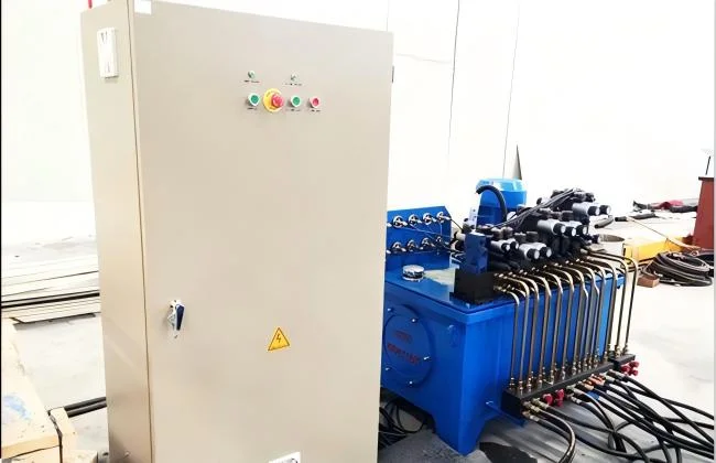 H-Beam Assembling, Welding and Straightening Integral Machine show H-Beam Assembling, Welding and Straightening Integral Machine show