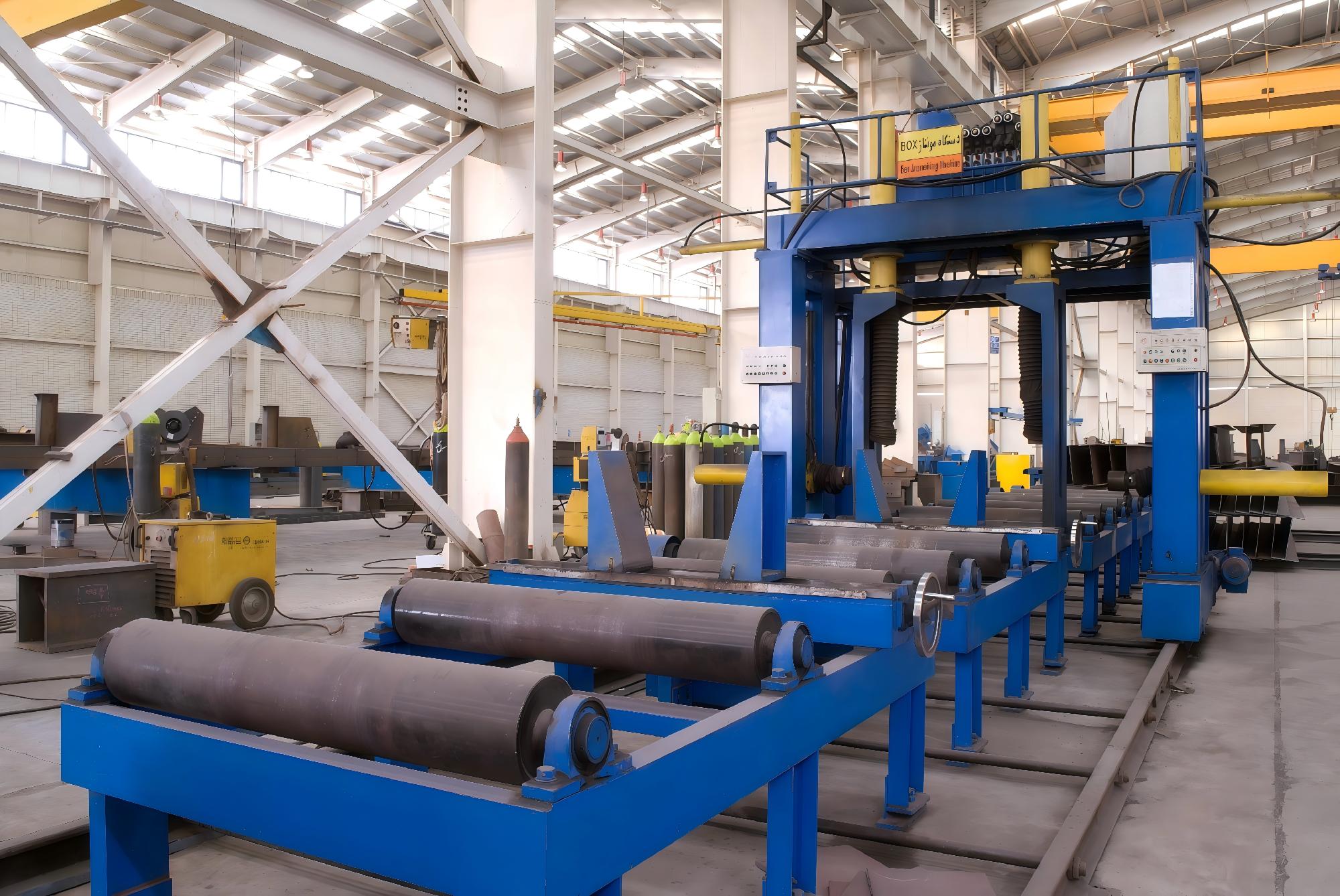 Metal Structure Fabrication & H-Beam Production Line | Metalwork Machinery