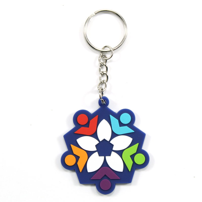 Custom Floral Pvc Keychain Manufacturer in China | PMT Gifts