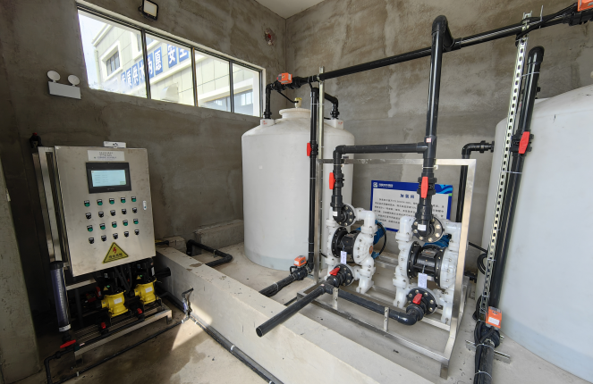 精科嘉益湖北赤壁加氯設備智能加藥裝置安裝項目案例分析