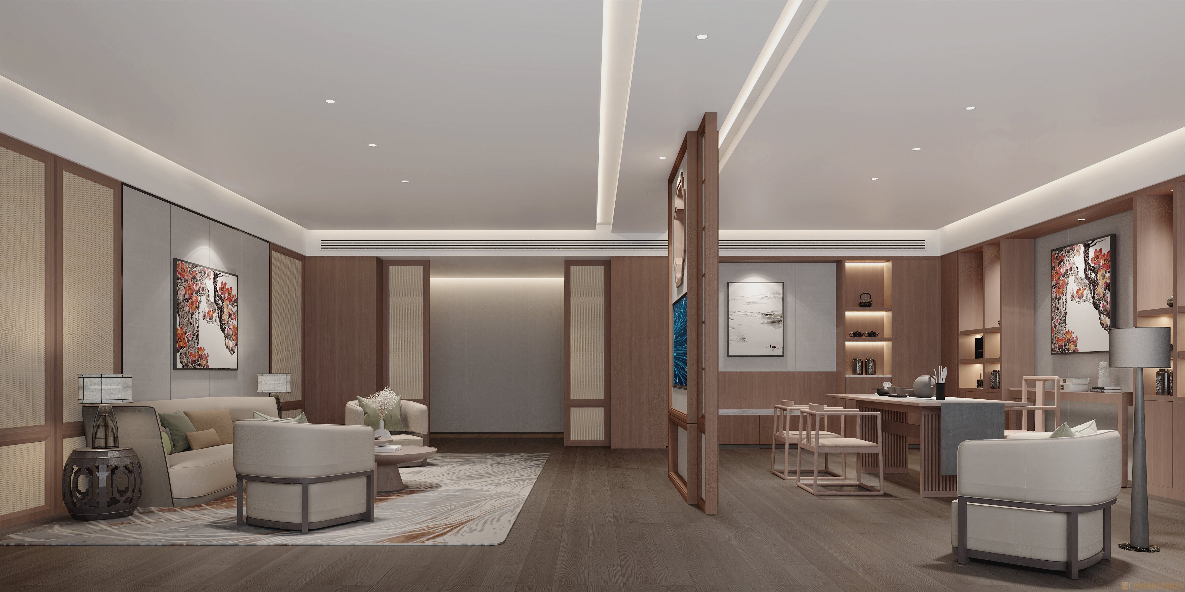 廣州珠江賓館室內18~20層設計