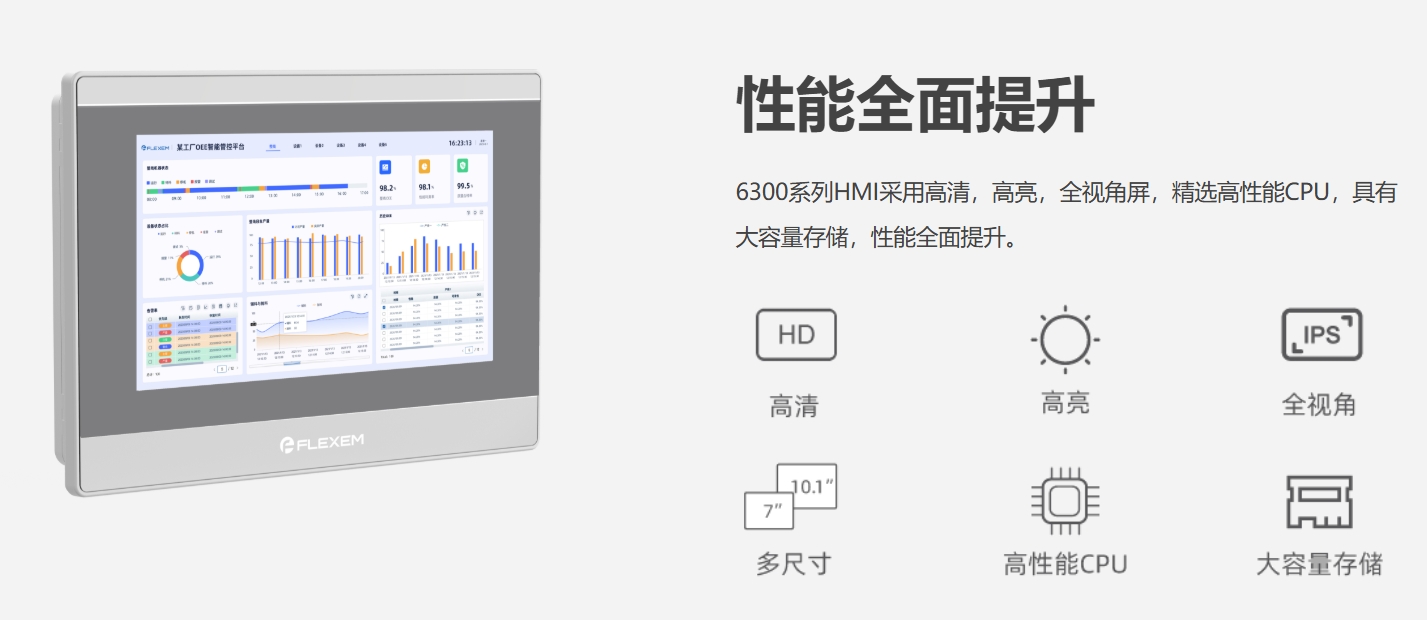 6300系列 新一代物联HMI,工业设备推荐_苏州控为自动化科技有限公司