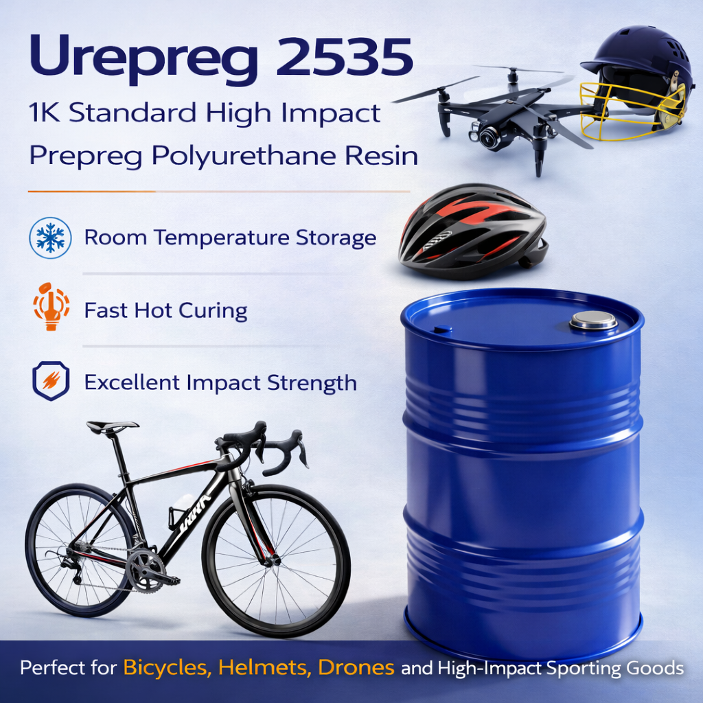 Urepreg 2535 1K Prepreg Polyurethane Resin for Bicycles & Drones – JUFA