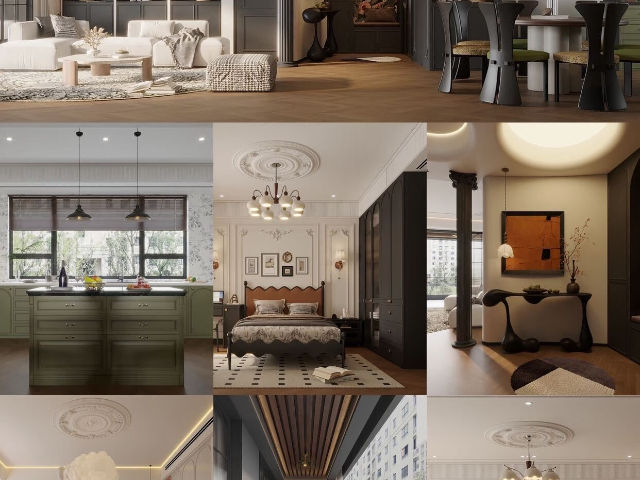 余杭區(qū)現(xiàn)代輕奢風(fēng)家裝施工設(shè)計(jì)施工 0元量房 杭州威威供應(yīng)