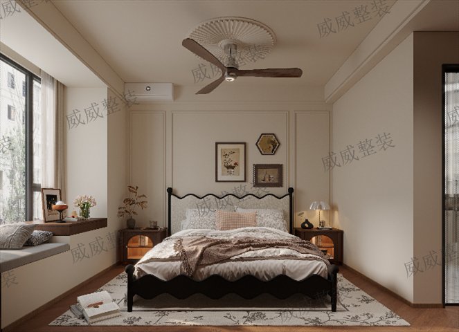 杭州富陽區現代簡約風設計施工設計施工