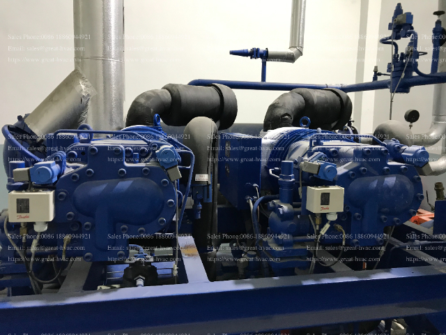 山东石油与天然气加工比泽尔并联螺杆压缩机R507按需定制