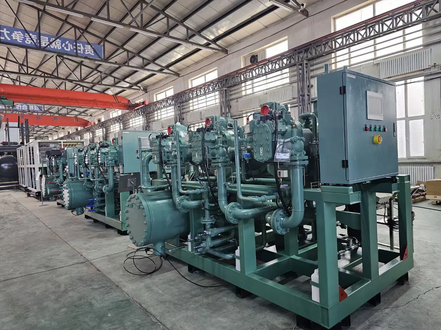 High-Efficiency Bitzer Ammonia Refrigeration Screw Compressors