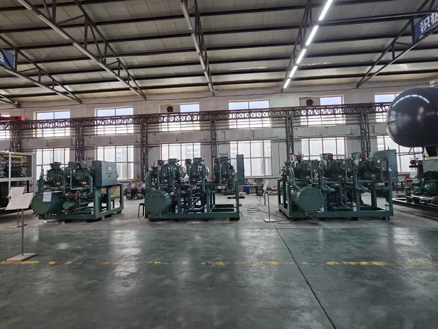 High-Efficiency Bitzer Ammonia Refrigeration Screw Compressors