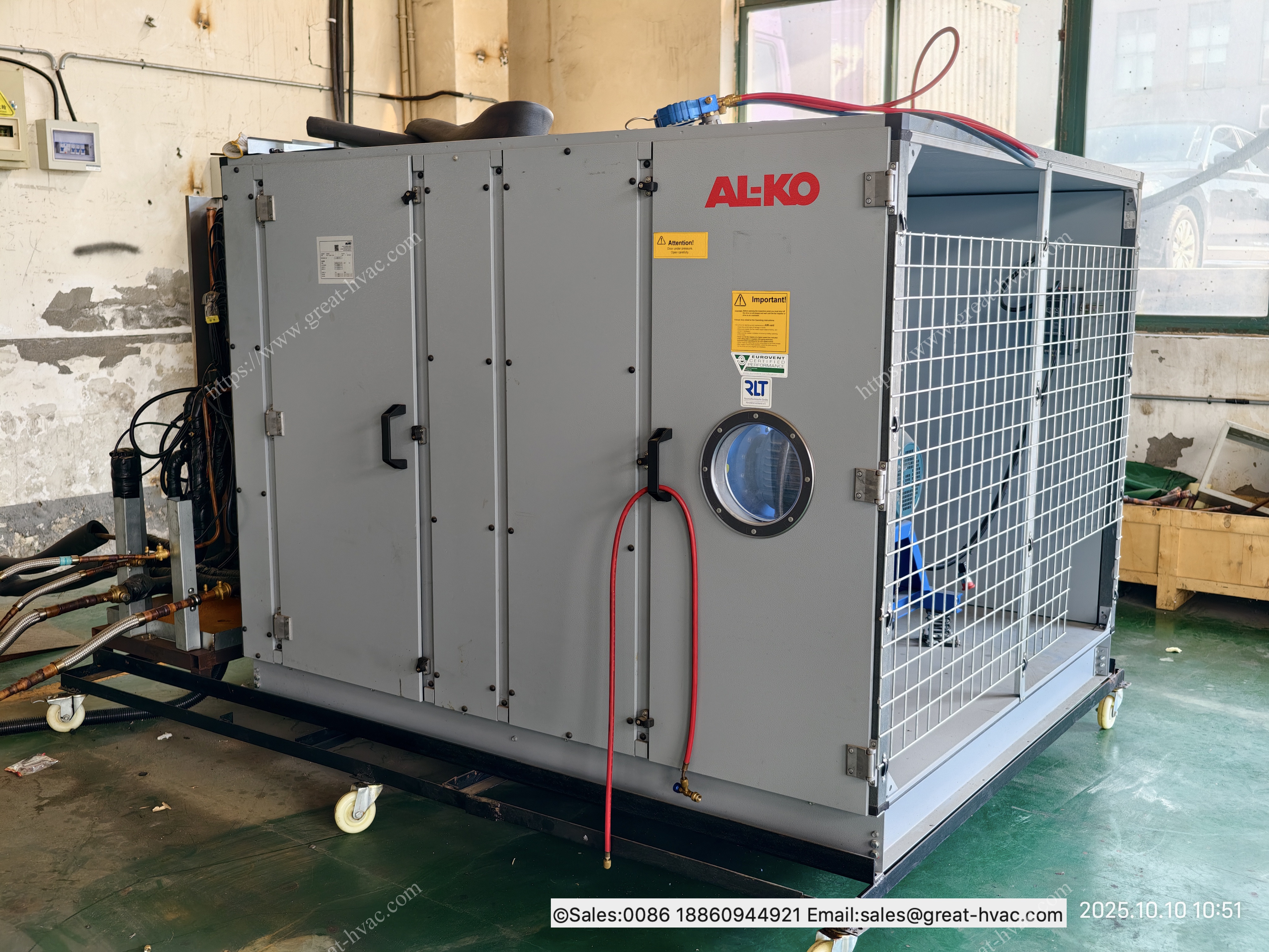 Disc Humidity Unit AL-KO Rooftop Air Conditioning Constant Temperature & Humidity Unit
