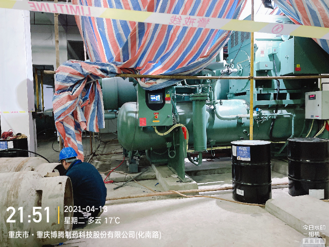 河北制藥約克冷凍鹽水機(jī)組RWKII100-BC乙二醇機(jī)組 宿遷碧諾環(huán)?？萍脊?yīng)