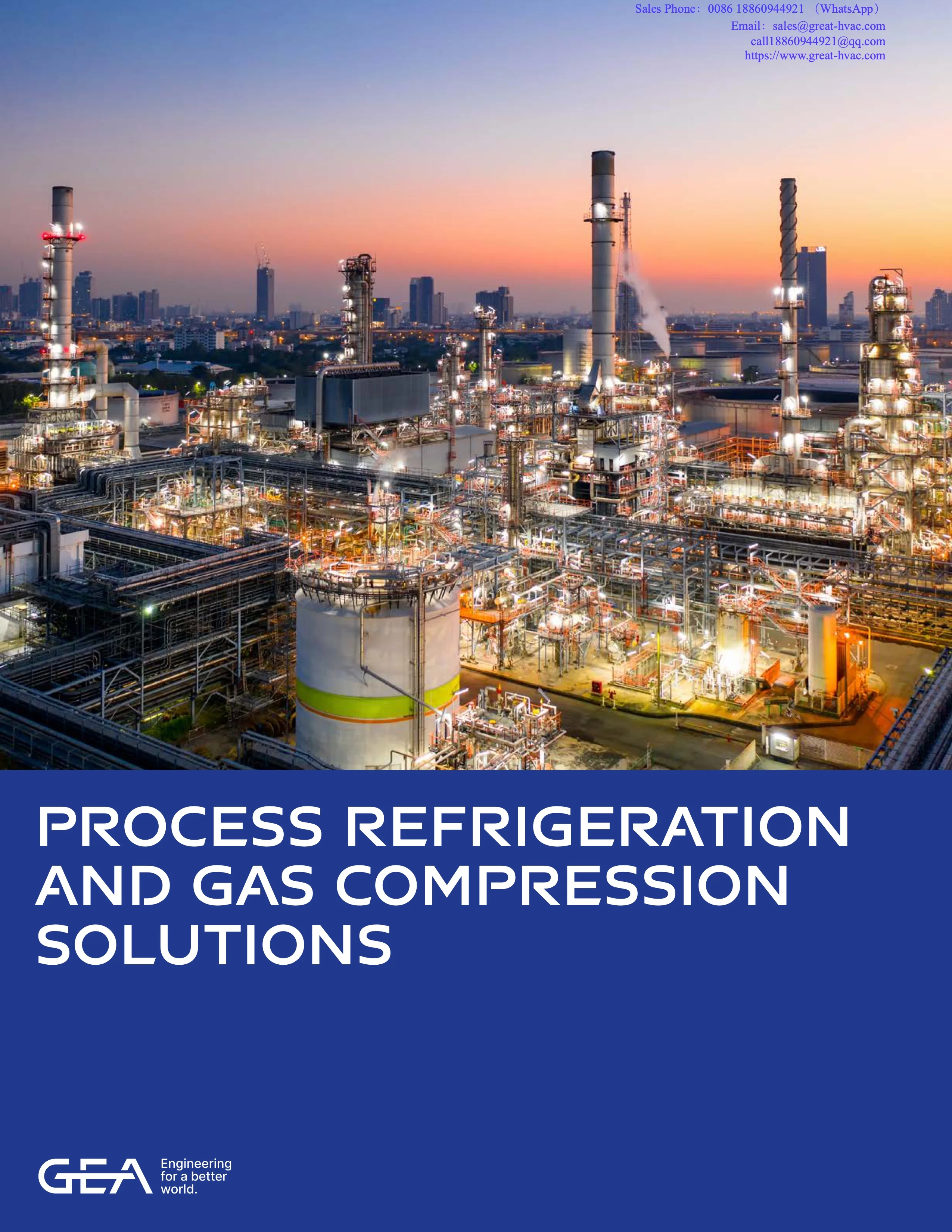 GEA Grasso Process Refrigeration & Gas Compression Solutions