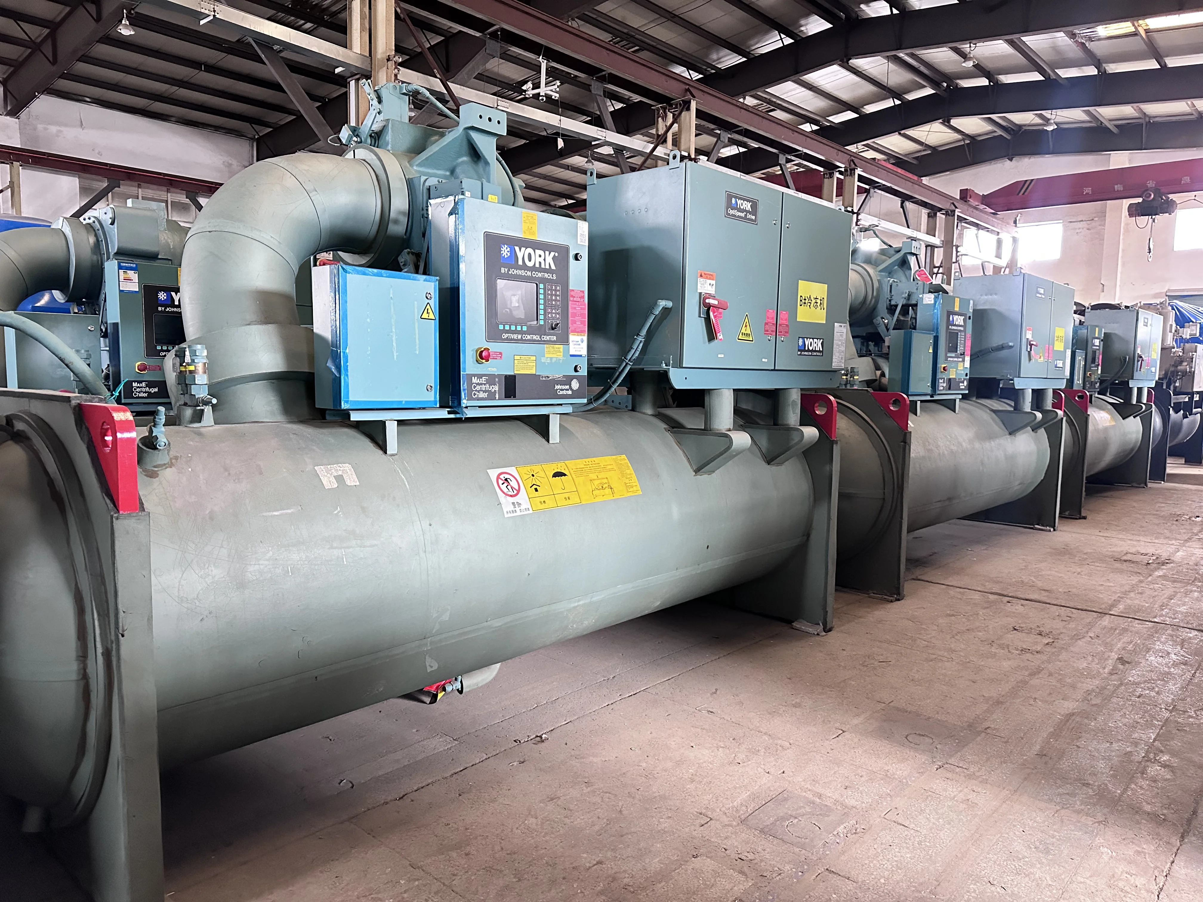 Pre-Owned SALES YORK Chillers | Johnson Controls YORK JCI
