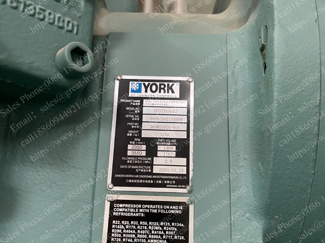 河北制造约克螺杆压缩机RWKII55-CM厂家电话,约克螺杆压缩机RWKII55-CM