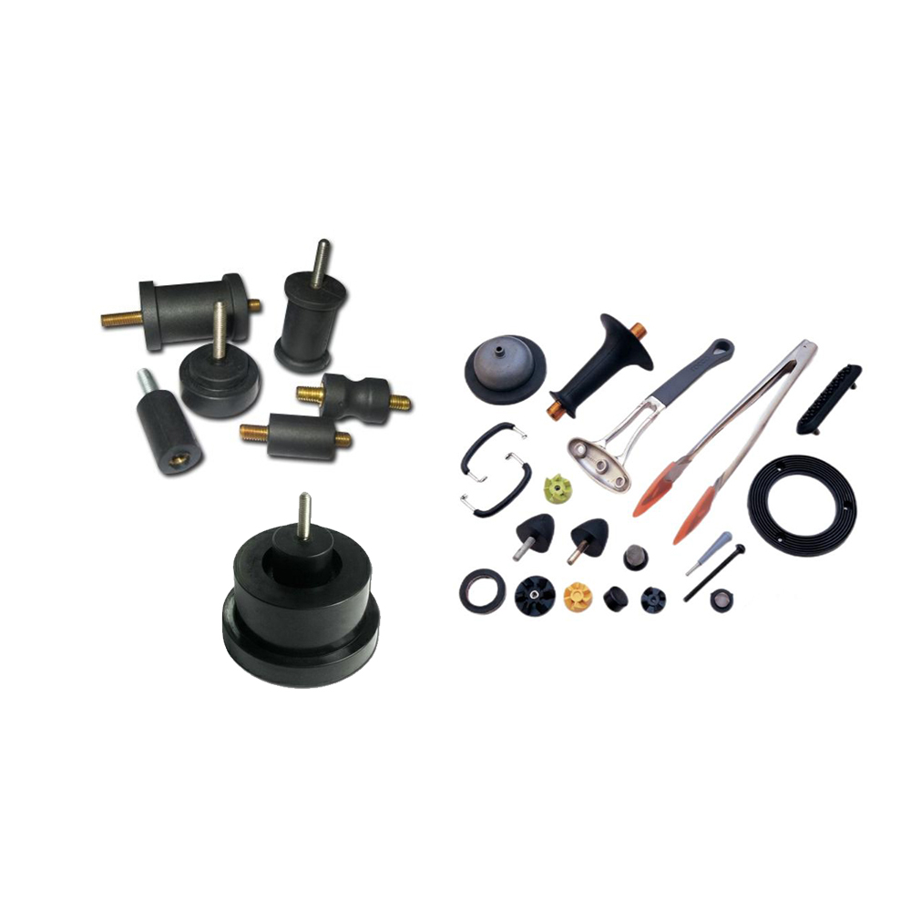 橡膠與不銹鋼、鋁合金、銅、尼龍、PVC等粘接成型