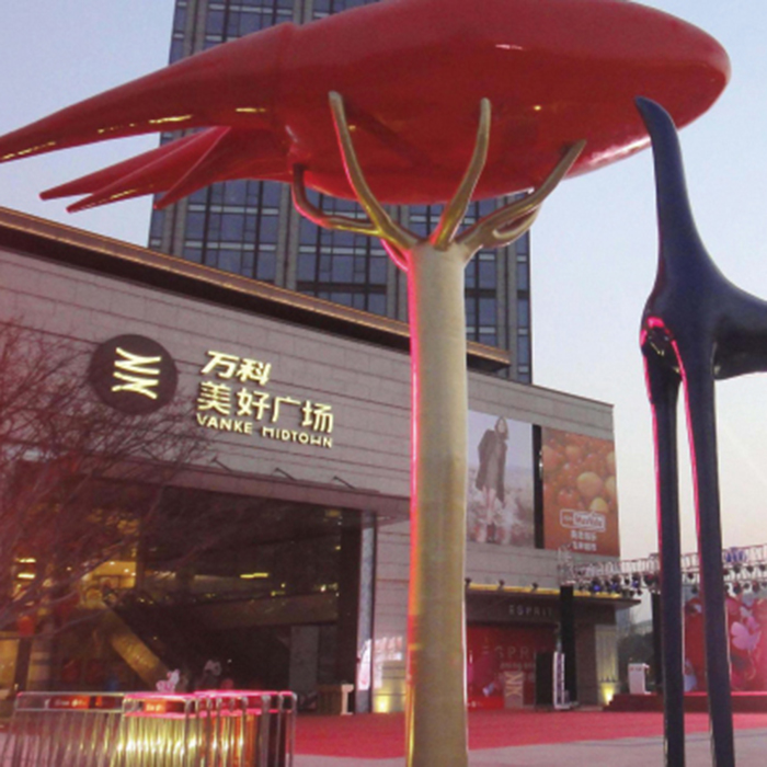 蘇州萬(wàn)科美好廣場(chǎng)開(kāi)業(yè)美陳