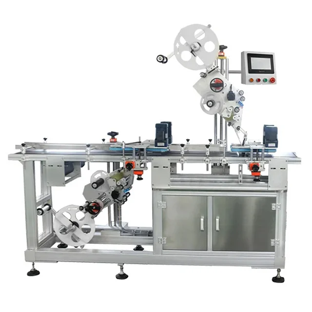Automatic Top Machine China Automatic Top-Bottom Labeling Machine Factory