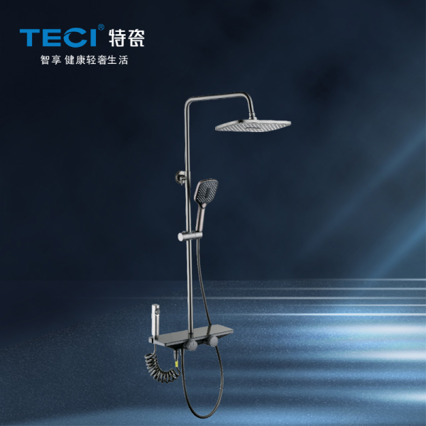 3597四功能淋浴花灑(槍灰)